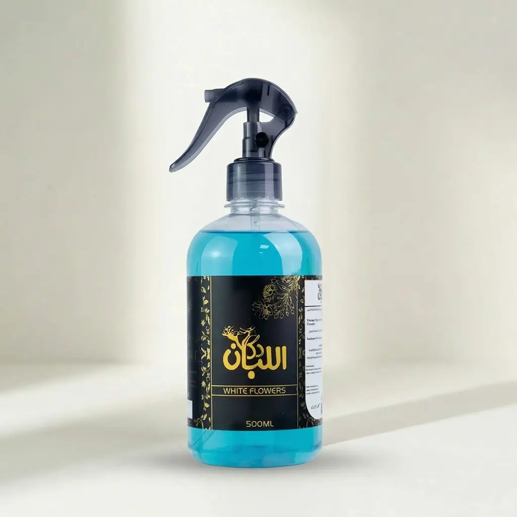 White Flower معطر مفارش الأزرق - الصورة 1
